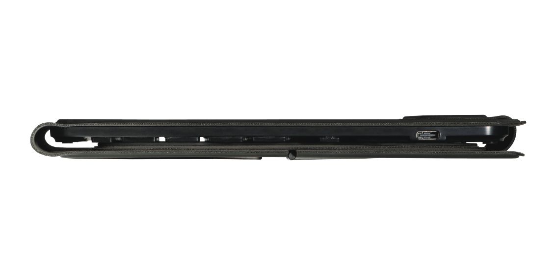 217219 Premium Folio aus Kunststoff für Jede Marke bis 27,9 cm (11") Schmutzabweisend, Staubresistent, Kratzresistent mit Magnetverschluss (Schwarz) 