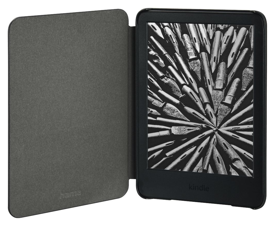 217241 Fold Folio aus Kunststoff für Amazon Kindle 5 (11th Gen. 2022) Schmutzabweisend, Staubresistent, Kratzresistent (Schwarz) 