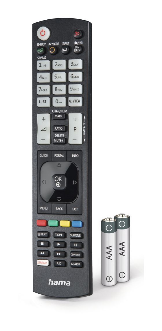 221061 Universal-Fernbedienung für LG TVs 