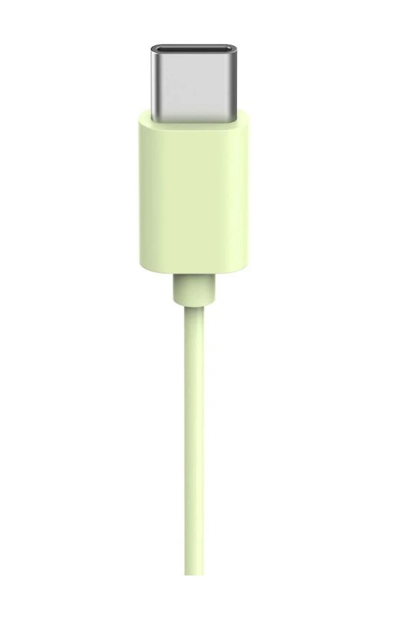 221816 Fun C Ohraufliegender Kopfhörer Kabelgebunden USB Typ-C  (Grün) 