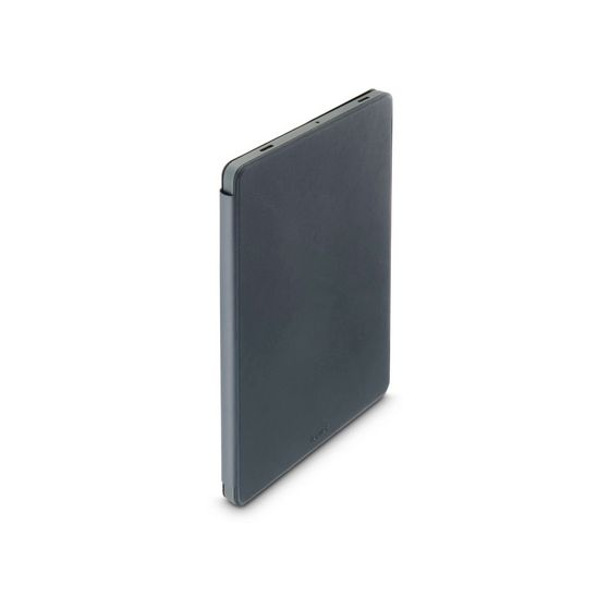 222017 Folio Stand Folio aus Kunststoff für Samsung Galaxy Tab A9+ bis 27,9 cm (11") Schmutzabweisend, Staubresistent, Kratzresistent mit Magnetverschluss (Grau) 