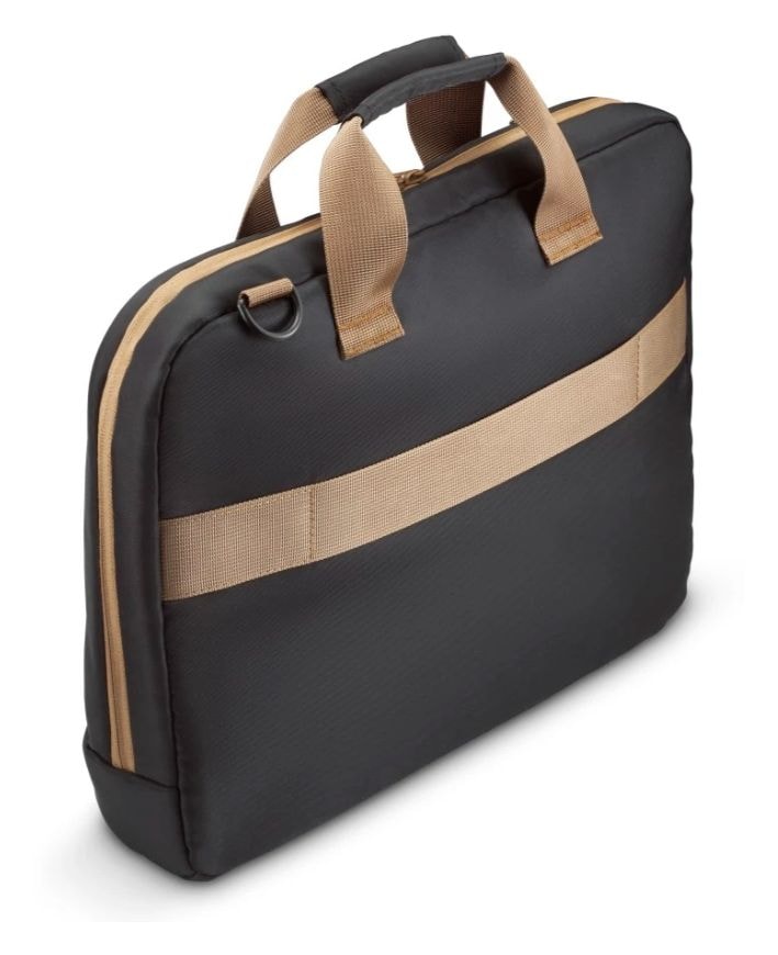 222053 Ultra Lightweight Notebooktasche bis 41,1 cm (16.2 Zoll) (Beige/Schwarz) 
