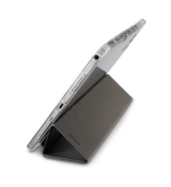 222082 Flex Clear Folio aus Kunststoff für Lenovo Tab M11 bis 27,9 cm (11") Schmutzabweisend, Kratzresistent mit Magnetverschluss (Schwarz, Transparent) 