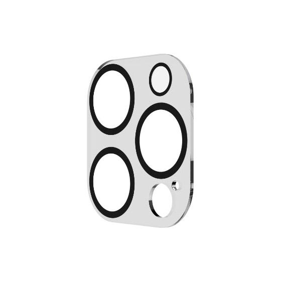 222743 Cam Protect Kameraobjektivschutz gehärtetes Glas 9H für  Apple iPhone 15 Pro / 15 Pro Max Bruchfest, Schlagfest, Schlagfest, Kratzresistent, Splitterfrei, Schockresistent 