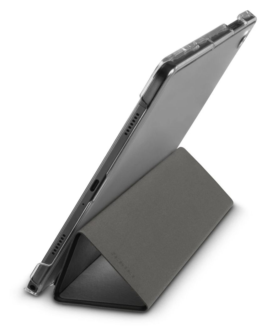 227087 Fold Clear Folio aus Polycarbonat (PC), Polyurethan für Samsung Galaxy Tab A11+ / A9+ 11" bis 27,9 cm (11") Schmutzabweisend, Staubresistent, Kratzresistent mit Magnetverschluss (Schwarz) 