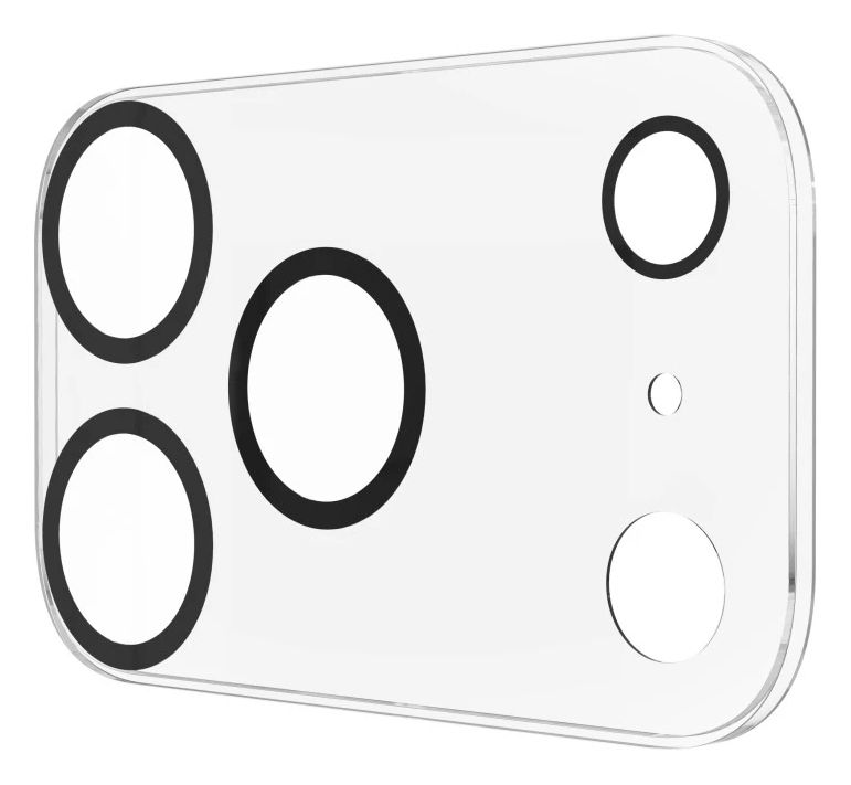 228570 Cam Protect Kameraobjektivschutz gehärtetes Glas 9H für  Apple iPhone 17 Pro Bruchfest, Fallbeständig, Schlagfest, Schlagfest, Kratzresistent, Splitterfrei, Stoßfest 