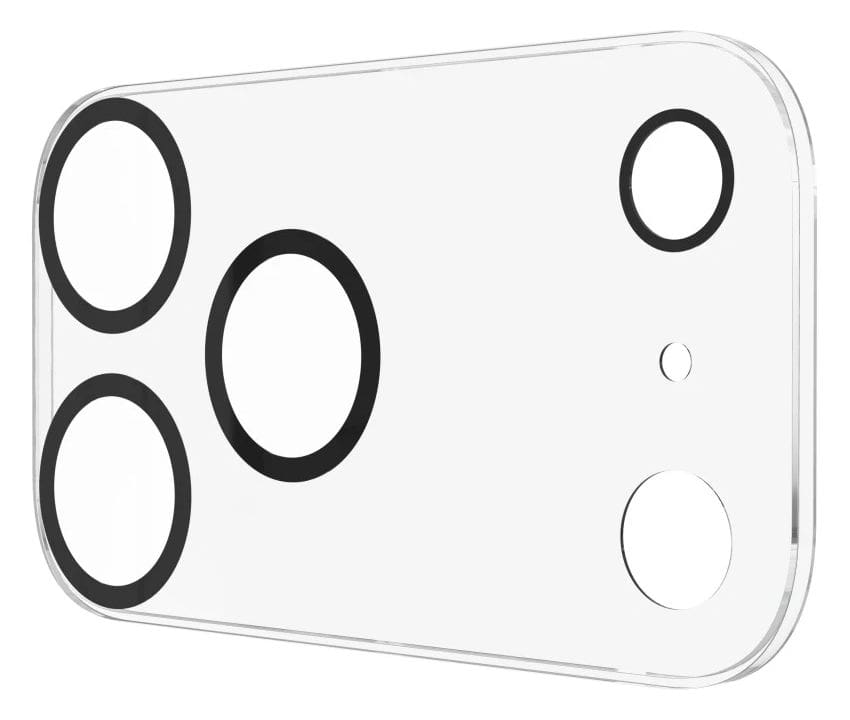 228571 Cam Protect Kameraobjektivschutz gehärtetes Glas 9H für  Apple iPhone 17 Pro Max Bruchfest, Fallbeständig, Schlagfest, Schlagfest, Kratzresistent, Splitterfrei 