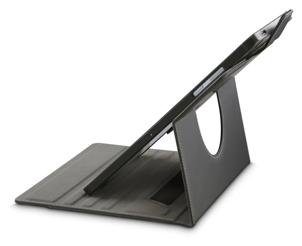 231044 Rotation Folio aus Polypropylenkarbonat (PPC), Polyurethan, Thermoplastische Polyurethane (TPU) für Samsung Galaxy Tab A9+/A11+ bis 27,9 cm (11") Schlagfest, Kratzresistent mit Magnetverschluss (Anthrazit) 