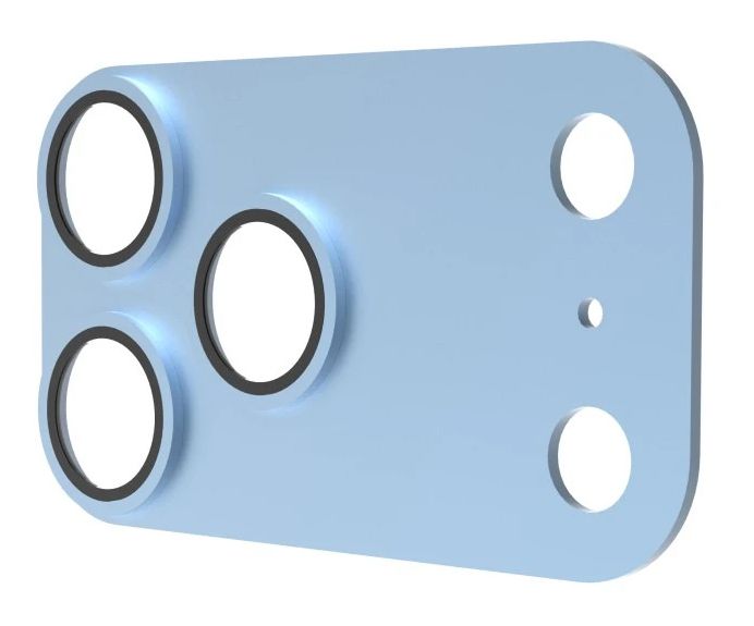 233328 Cam Protect Pro Kameraobjektivschutz Gehärtetes Glas, Aluminium 9H für  Apple iPhone 18 Pro Schlagfest, Kratzresistent, Schlagfest 