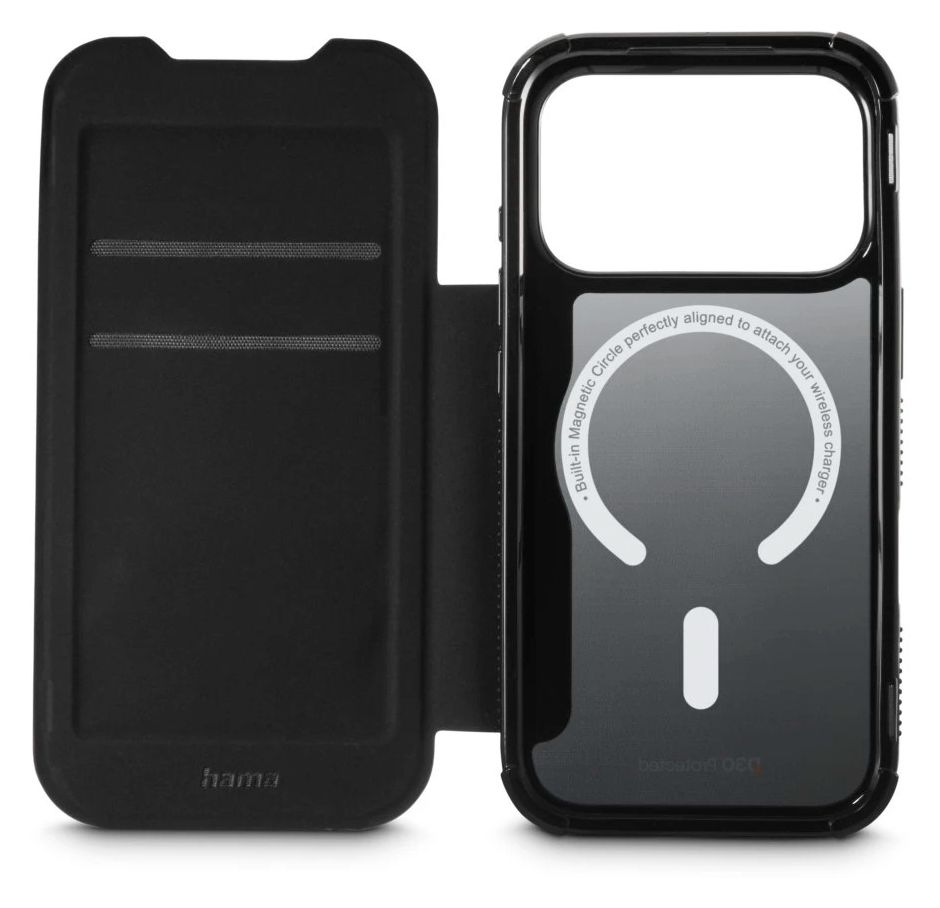 232449 Extreme Protect Folio für Apple iPhone 17 Pro / 18 Pro  (Schwarz) 