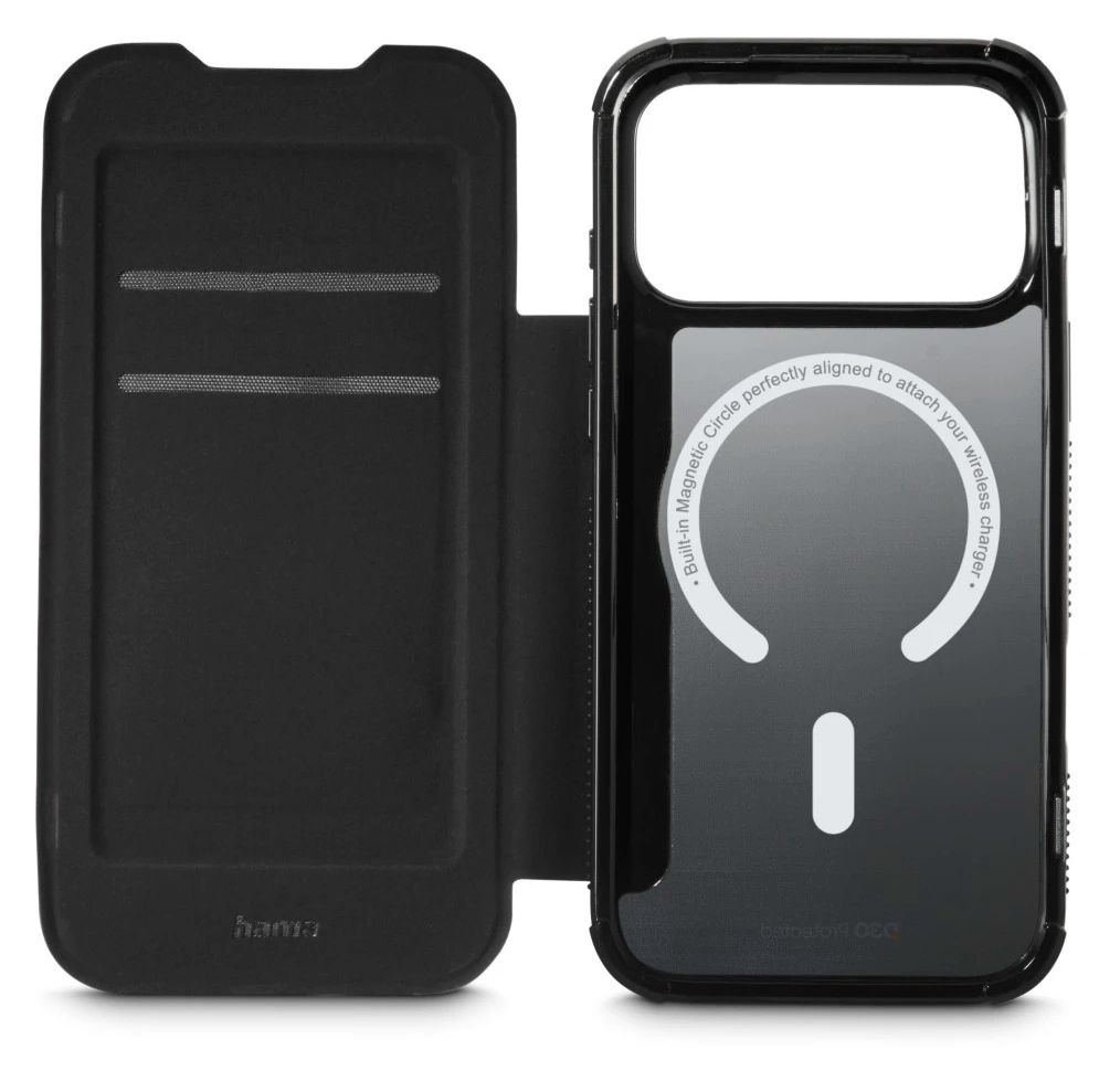 232465 Extreme Protect Folio für Apple iPhone 17 / 18 Pro Max  (Schwarz) 