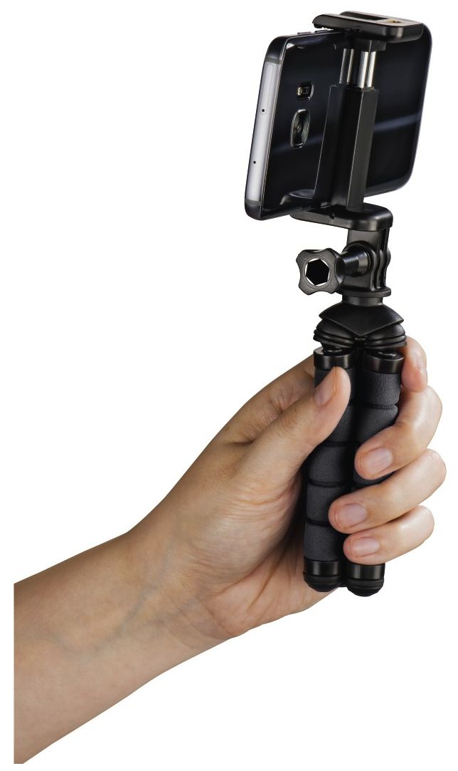00004609 Ministativ "Flex" für Smartphone und GoPro 14cm 