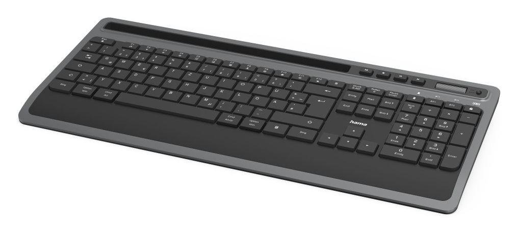 Hama 182686 KMW-600 Plus (Anthrazit, Büro von Technomarkt Schwarz) expert Tastatur