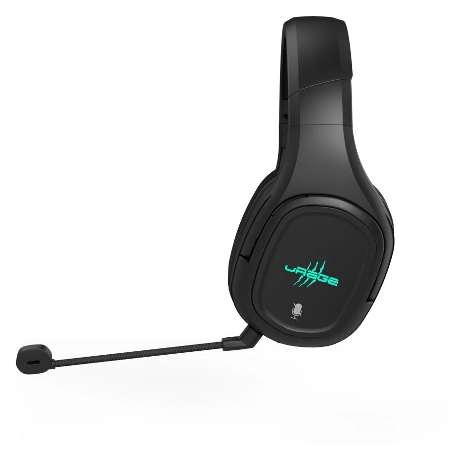 uRage SoundZ 920 Over Ear Bluetooth Kopfhörer kabelgebunden&kabellos USB Typ-C  (Schwarz) 