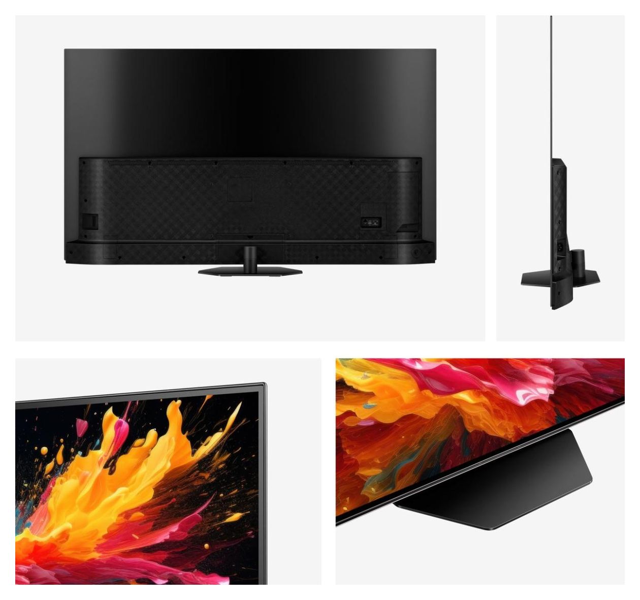 55A85N OLED 139,7 cm (55 Zoll) Fernseher 4K Ultra HD VESA 300 x 200 mm  (Schwarz, Grau) 