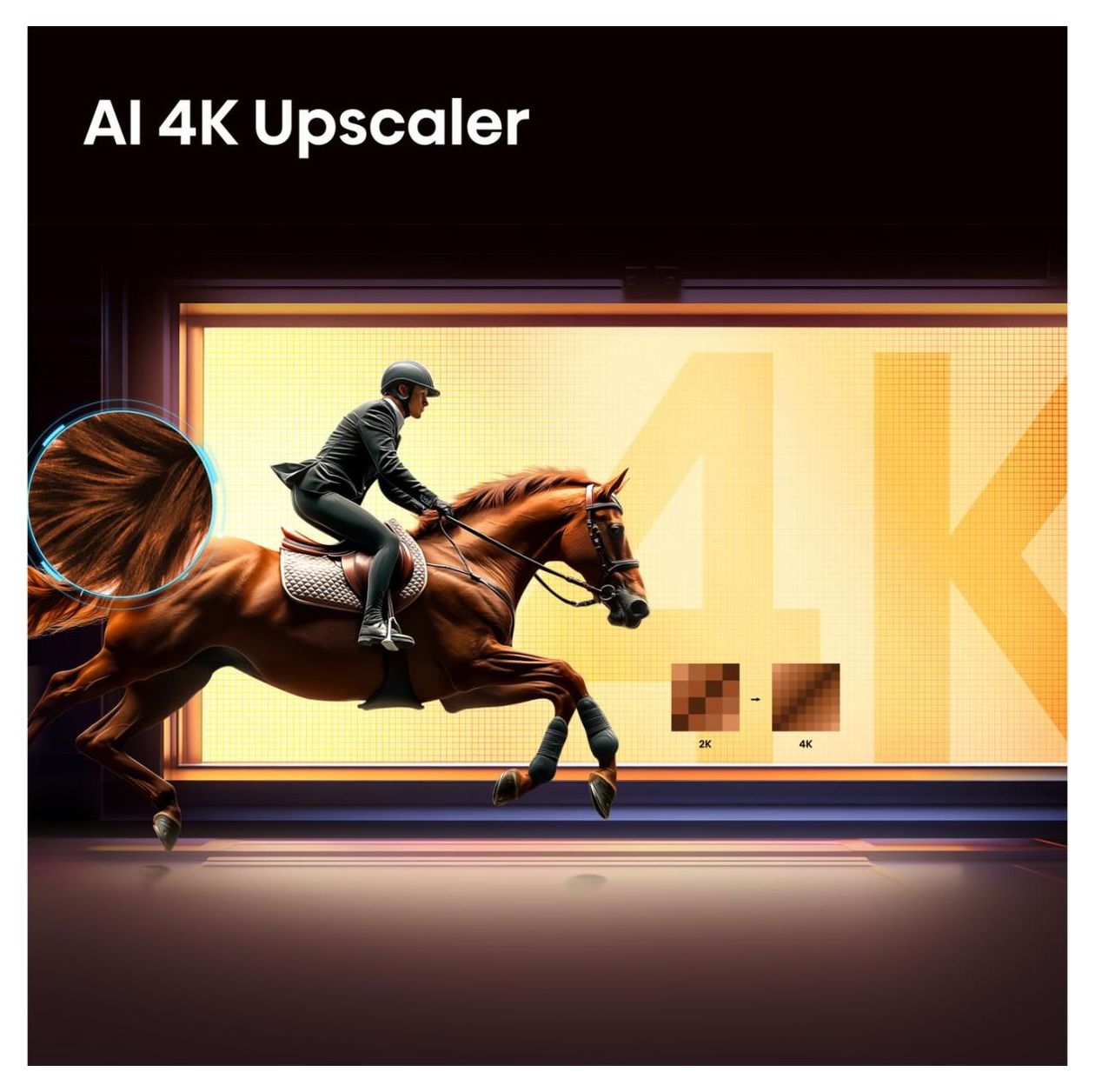 58A6S LED 147,3 cm (58 Zoll) Fernseher 4K Ultra HD VESA 200 x 300 mm 