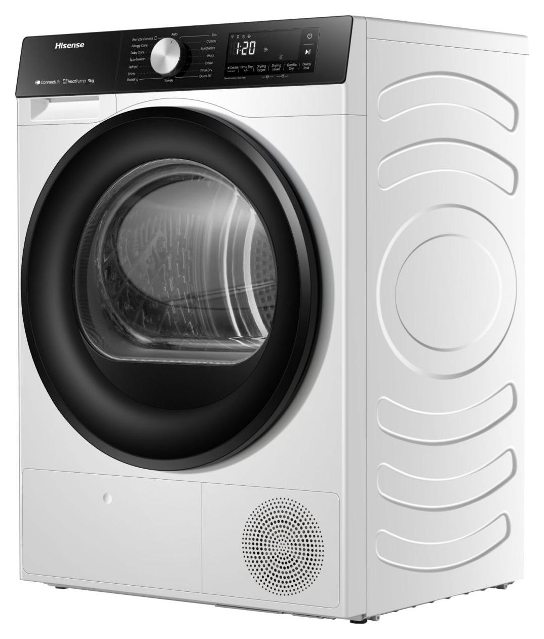 DH3S902BW3 Wärmepumpen Trockner Frontlader 