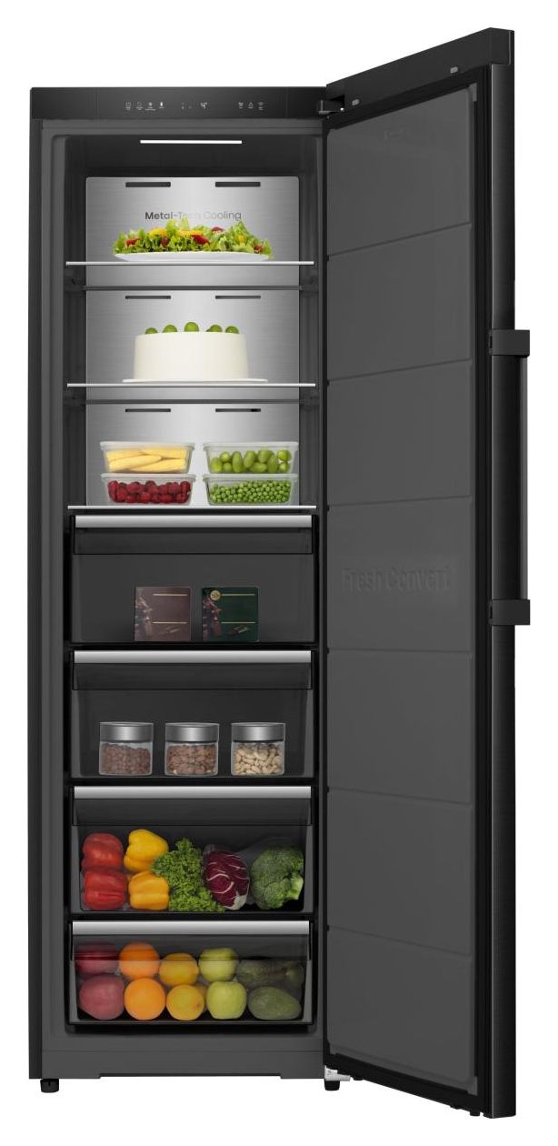 FT5K310GSFC1 312 l Gefrierschrank 166 kWh Jahr NoFrost  (Schwarz) 