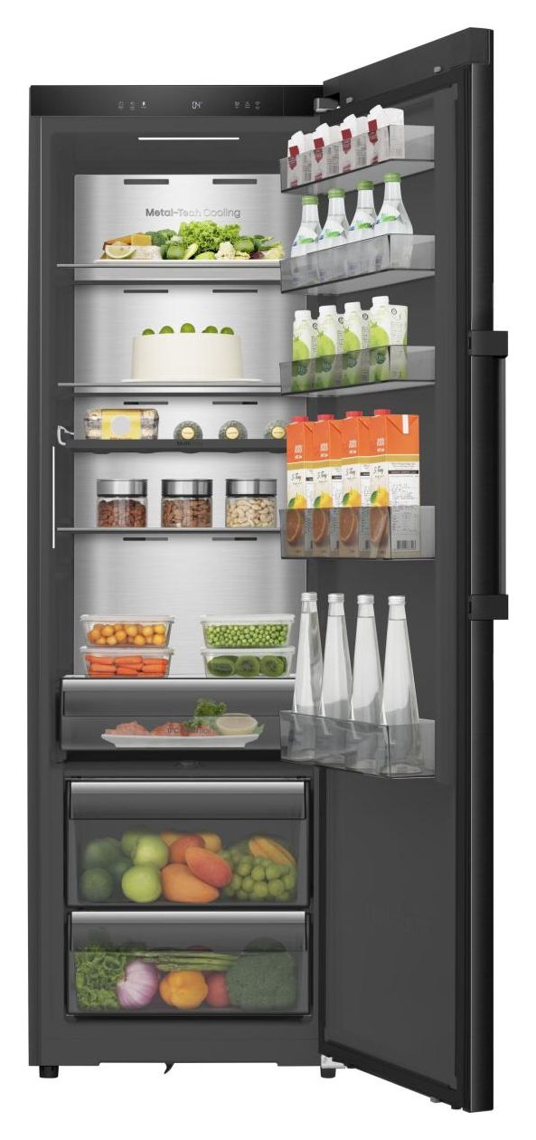 RL5K370GSFC1 372 l / 347 l Kühlschrank freistehend EEK: C 91 kWh Jahr  (Schwarz) 