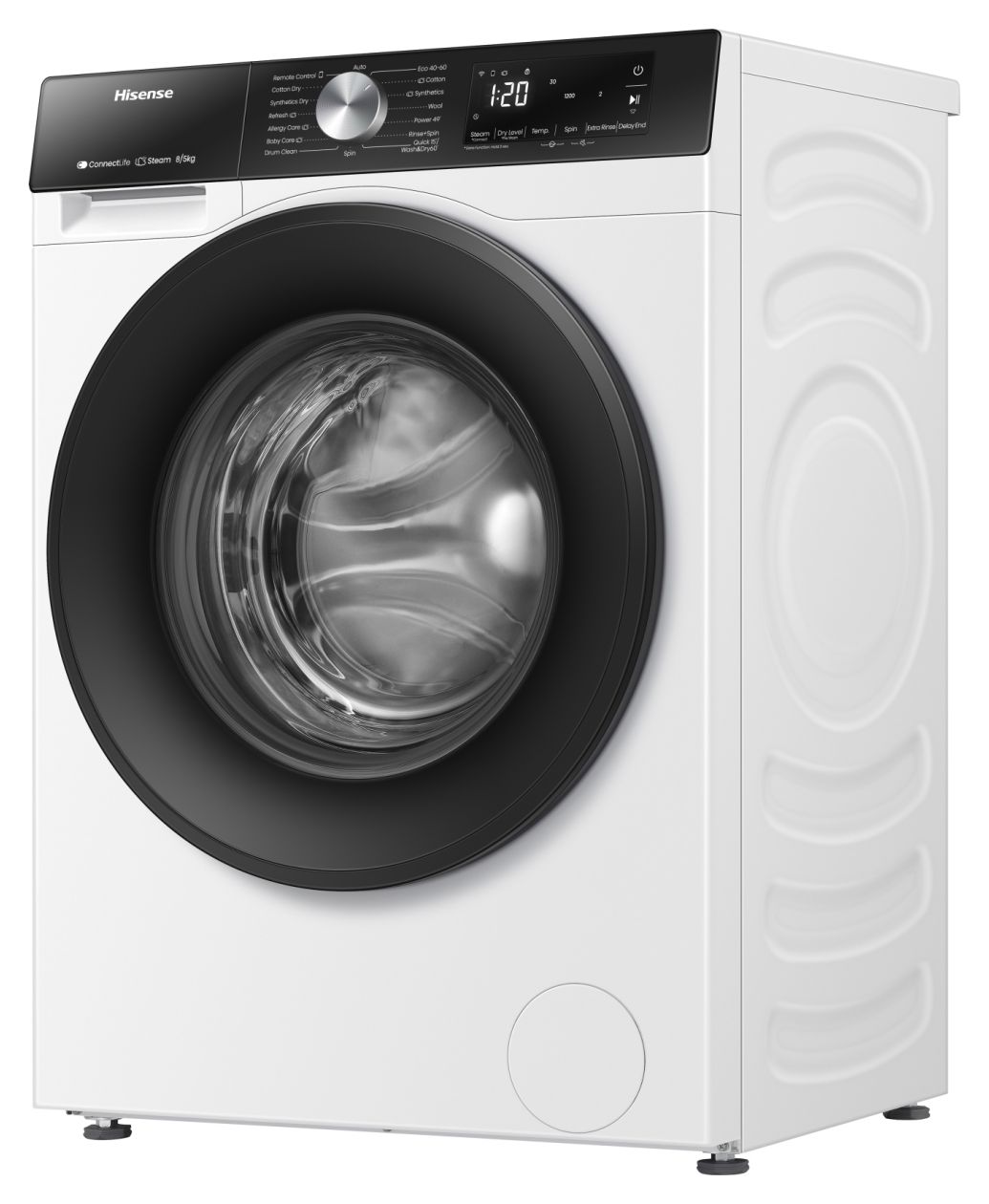 WD3S8043BW3 8 kg 5 kg Kondensations Waschtrockner 1400 U/min 