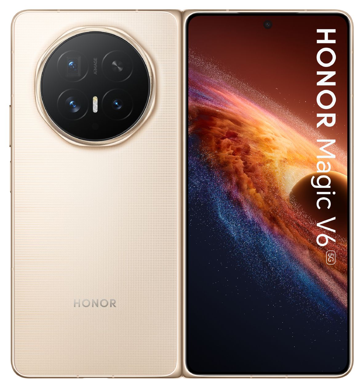 Magic V6 512 GB Smartphone 16,6 cm (6.5 Zoll) 50 MP Dreifach Kamera WiFi 6E  (Gold) 