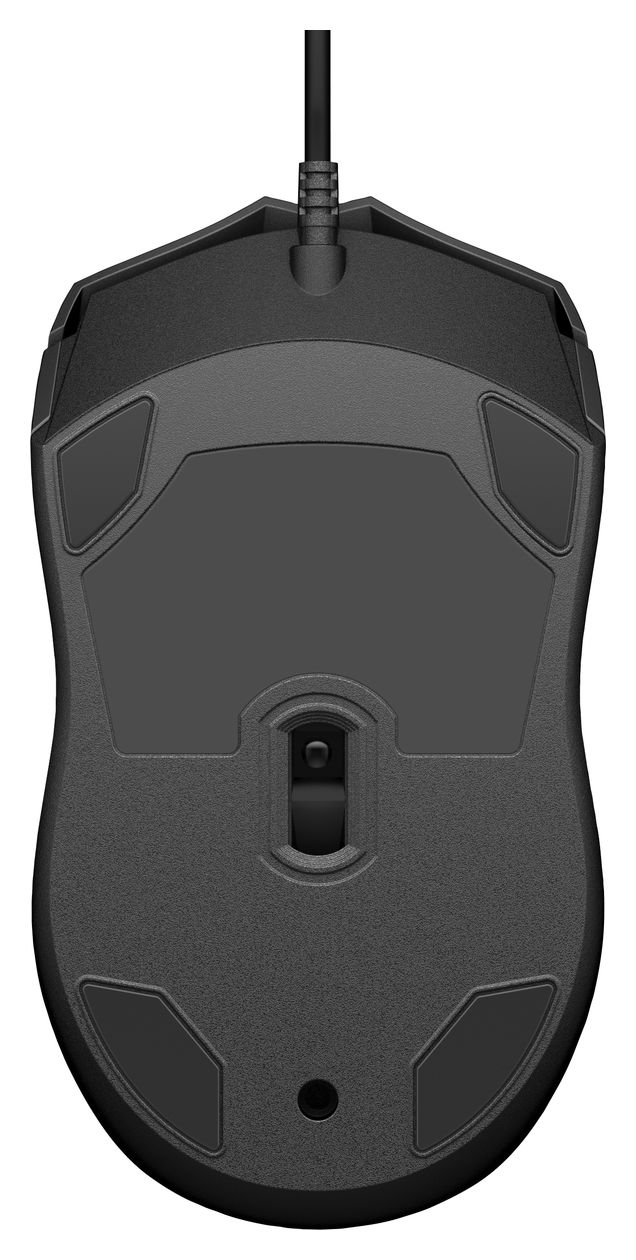 100 1600 DPI Büro Maus Optisch  (Schwarz) 