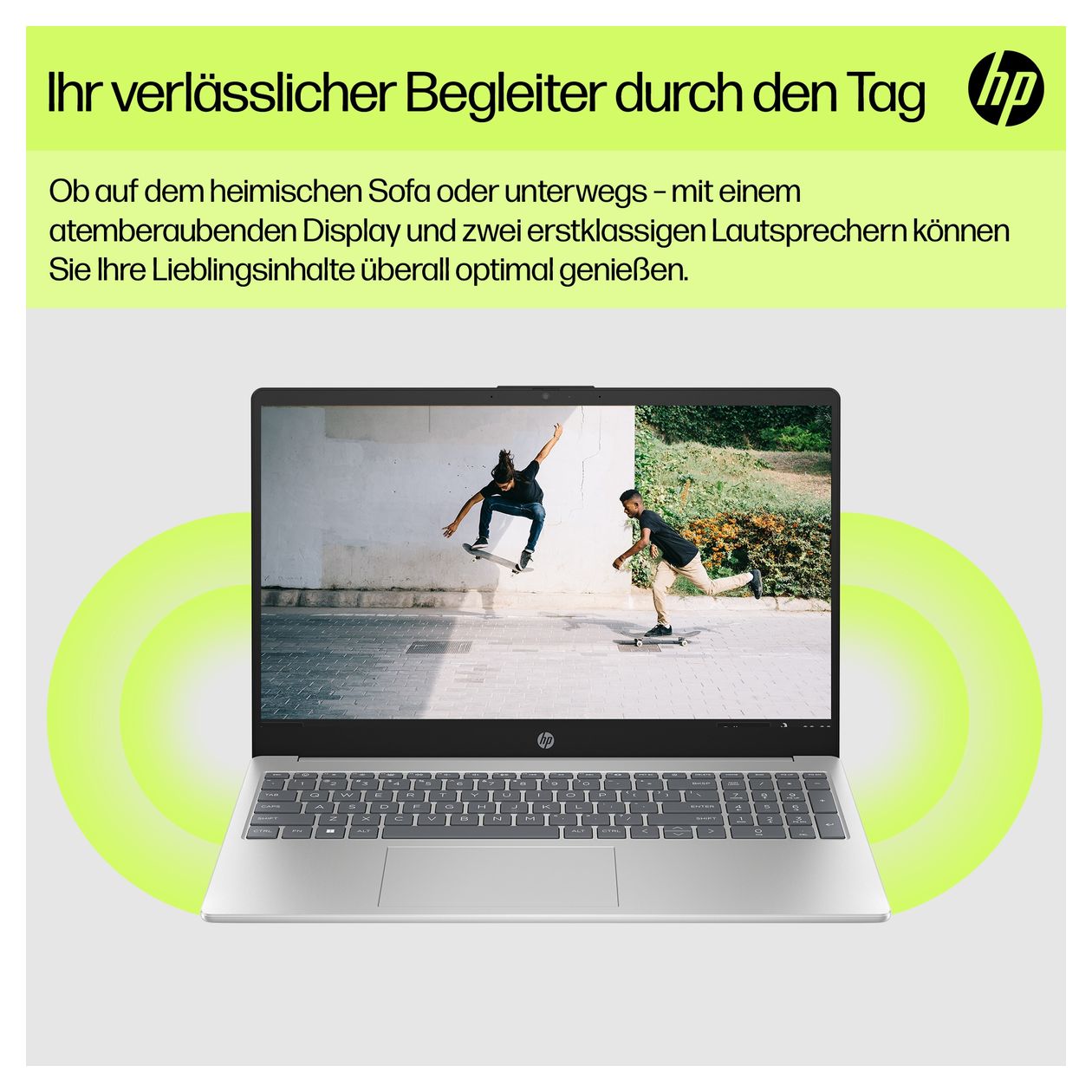 15-fd0511ng Full HD Notebook 39,6 cm (15.6 Zoll) 1920 x 1080 Pixel 4 GB Ram 128 GB UFS Windows 11 Home in S mode Intel® N max. 3,4 GHz  (Silber) 