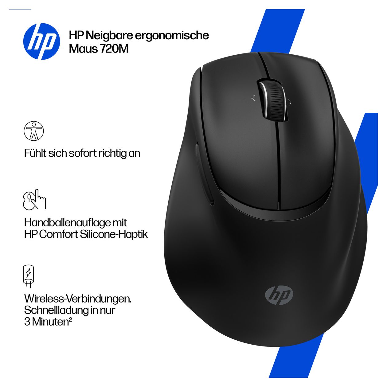 720M 6000 DPI Haus Maus  (Schwarz) 