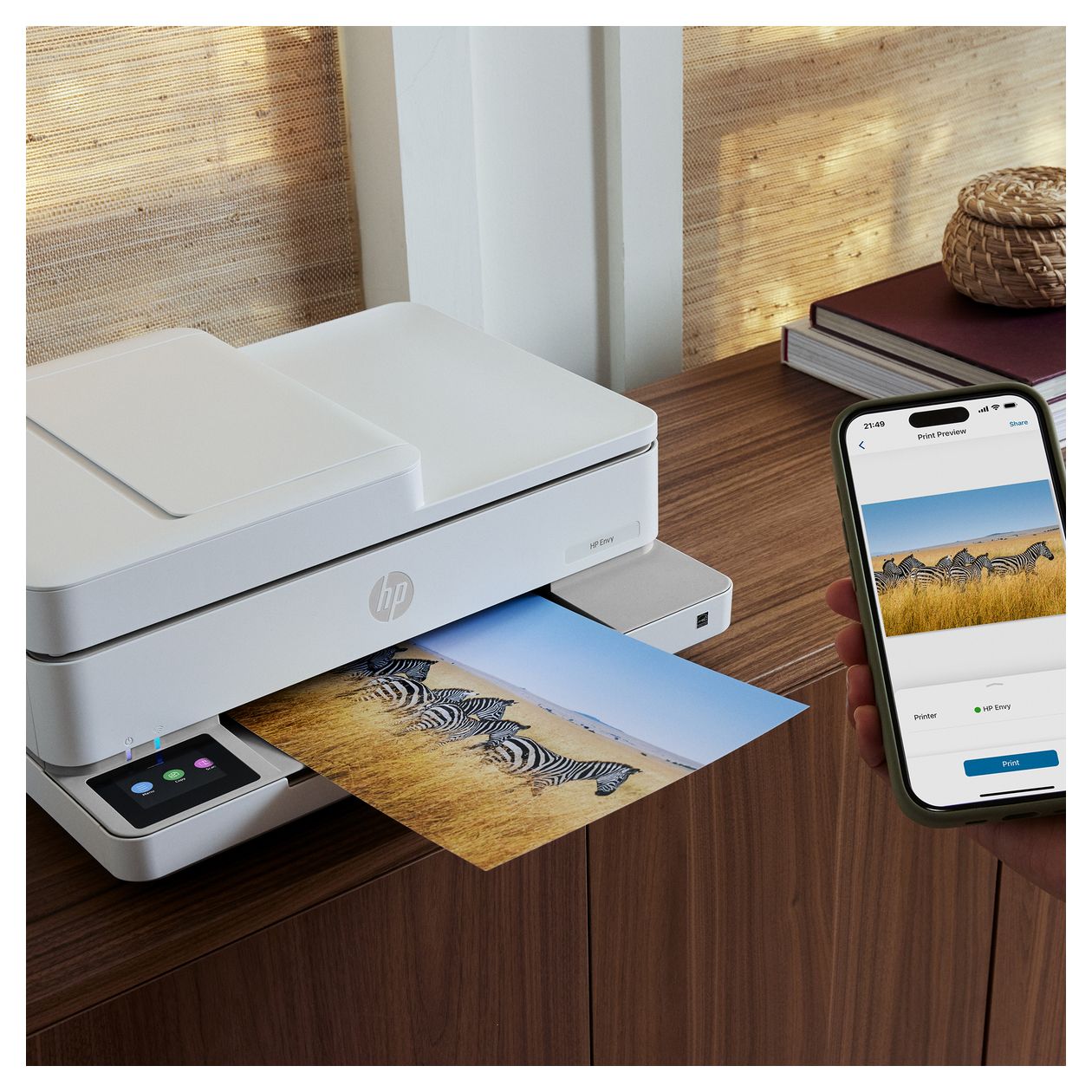 Envy 6520 Wireless All-in-One Farbe Drucker, Fotodruck; Kopierer, Scanner 