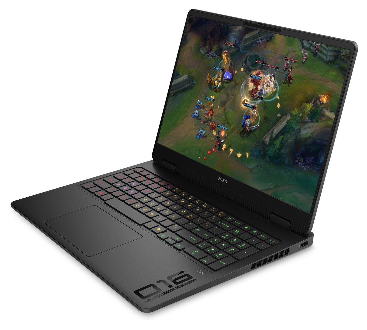Omen 16-ap0690ng 2K Ultra HD Notebook 40,6 cm (16 Zoll) 1920 x 1200 Pixel 32 GB Ram 1 TB SSD Windows 11 Home AMD Ryzen 9 max. 5,3 GHz NVIDIA GeForce RTX 5070  (Schwarz) 