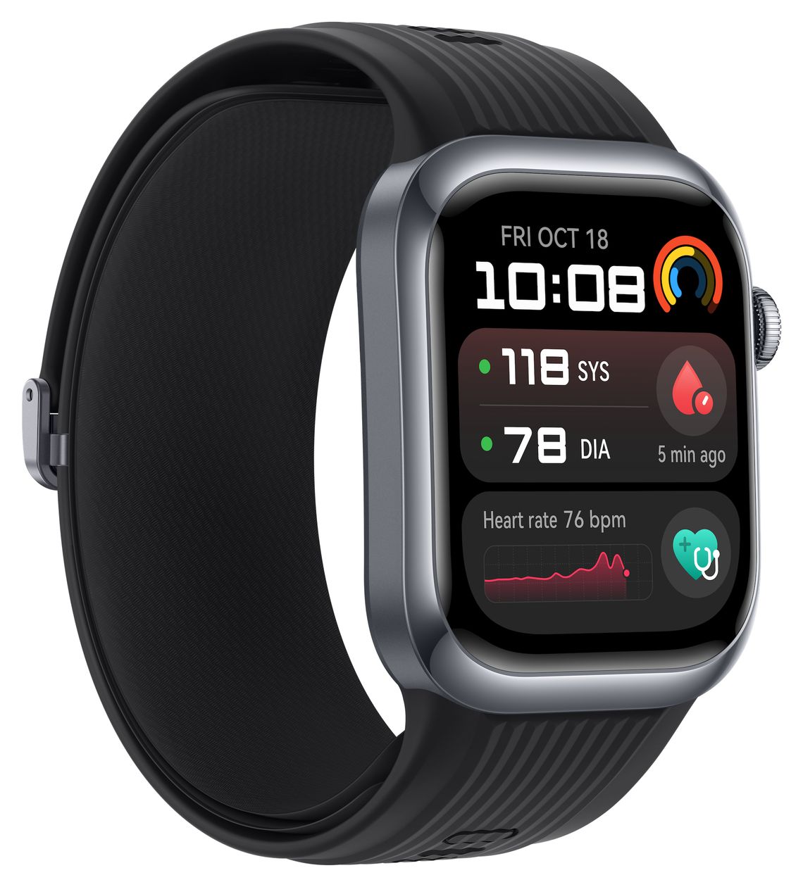 Watch D2 Digital 38 mm Smartwatch Rechteckig IP68 347 ppi  (Aluminium) 