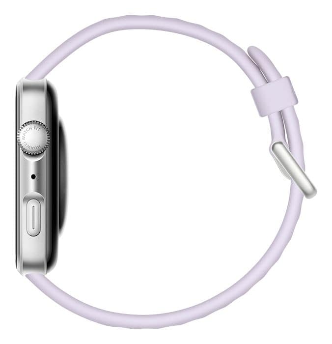 Watch Fit 4 Digital 38 mm Smartwatch Rechteckig 168 h 347 ppi  (Silber) 