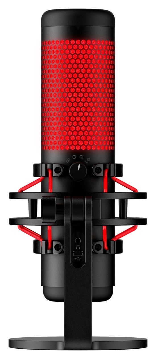 QuadCast Kabelgebunden PC-Mikrofon USB  (Rot) 