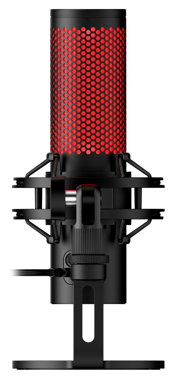 QuadCast 2 kabelgebunden Podcast-Mikrofon 96 kHz 3,5 mm (1/8")  (Schwarz) 