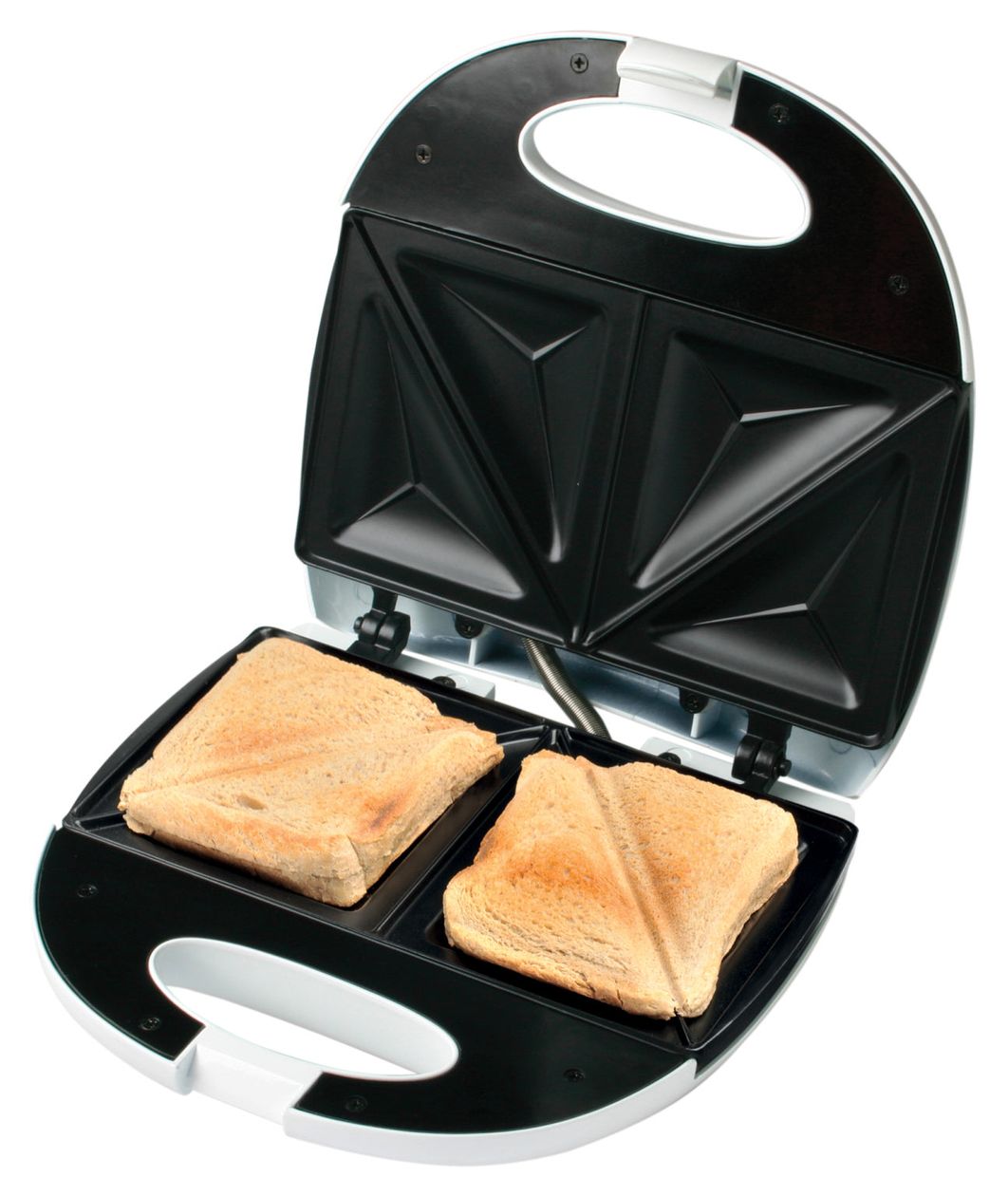 SM626 Sandwichmaker 750 W für 2 Sandwiches  (Weiß) 