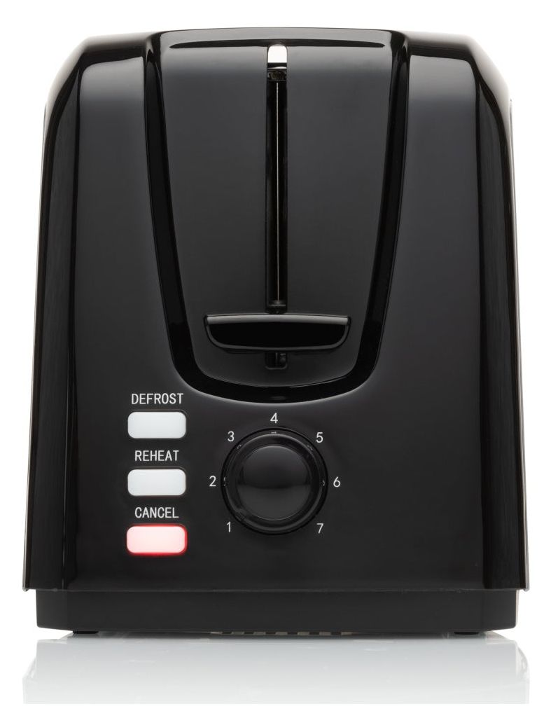 TO304 Toaster 750 W 2 Scheibe(n) 7 Stufen  (Schwarz, Edelstahl) 