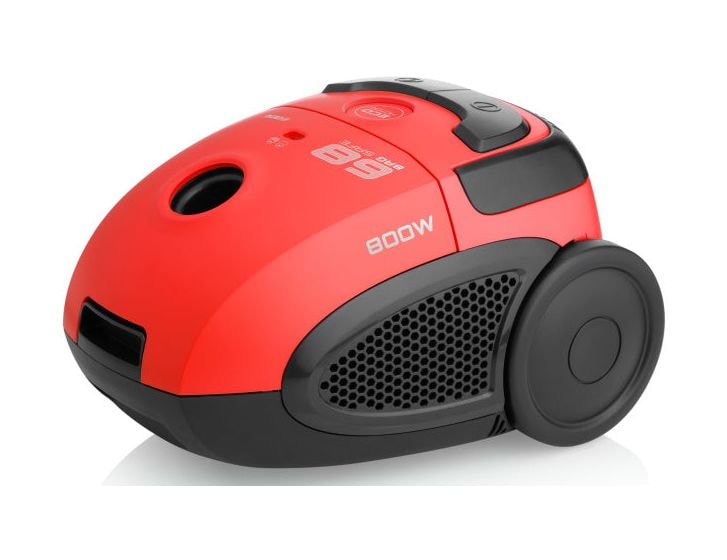 UVC068 Bodenstaubsauger mit Staubbeutel 800 W  (Rot) 