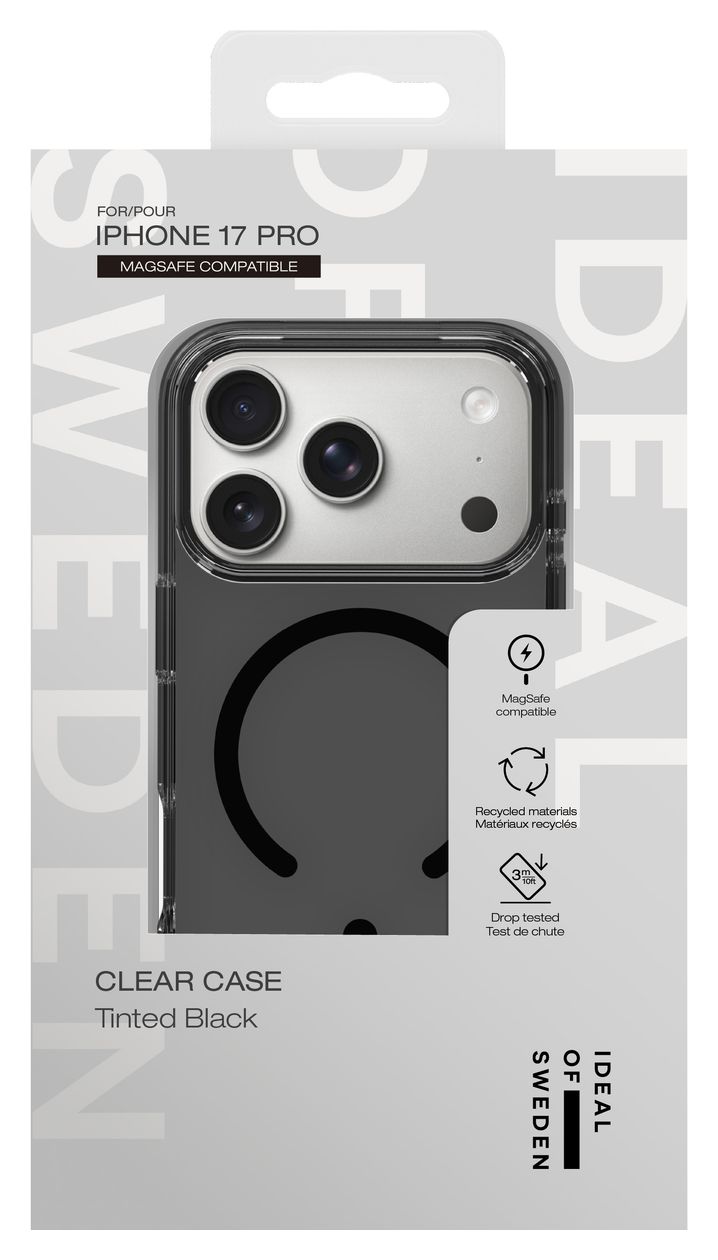 Clear Case MagSafe für Apple iPhone 18 Pro / 17 Pro (Tinted Black) 