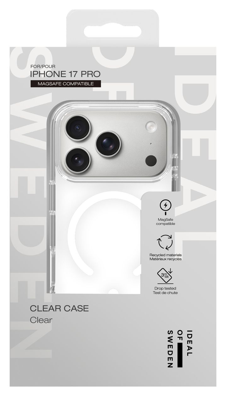 Clear Case MagSafe für Apple iPhone 17 Pro (Clear) 