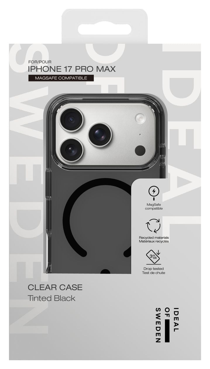 Clear Case MagSafe für Apple iPhone 17 Pro Max (Tinted Black) 