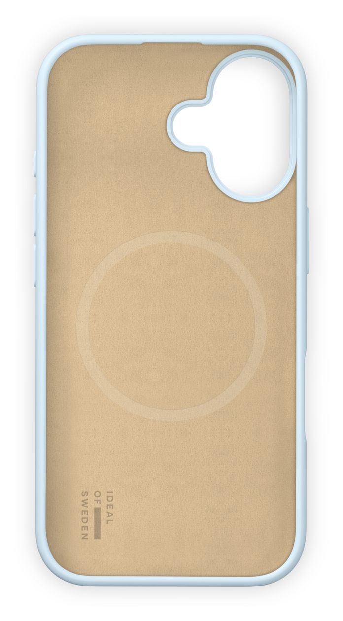 Silicone Case MagSafe Cover für Apple iPhone 17 (Light Blue) 