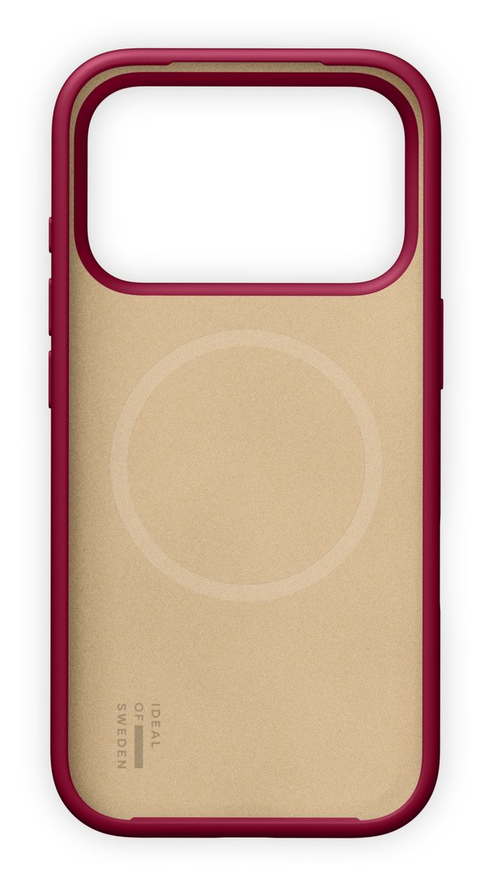 Silicone Case MagSafe Cover für Apple iPhone 17 Pro Max (Cranberry) 