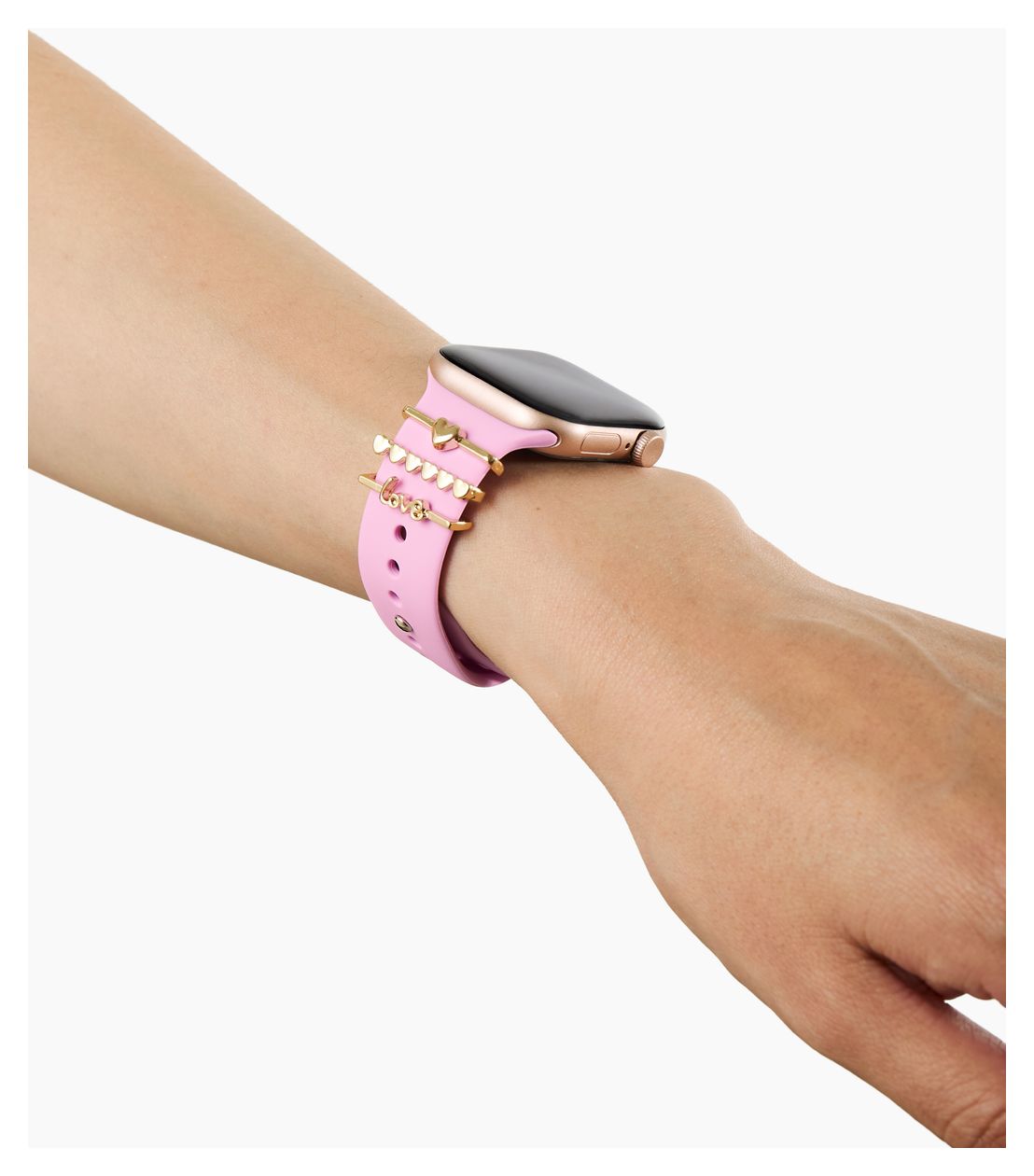 IDSWB-4249-ML-498 Armband 20 mm Apple Watch 42/44/45/46/49 - M/L  (Pink) 
