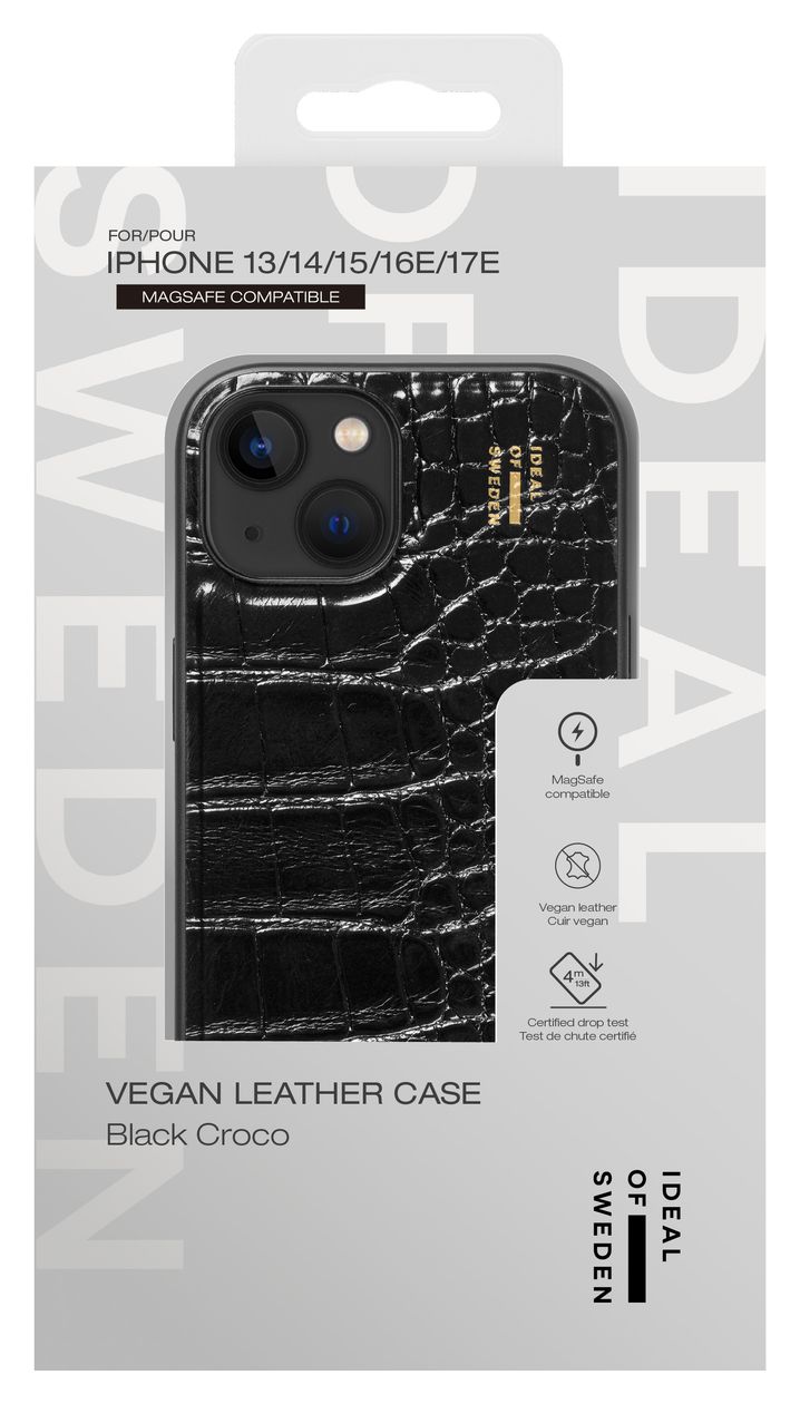 IDVLCMS-I2361-334 für Apple iPhone 13/14/15/16E/17E  (Schwarz) 