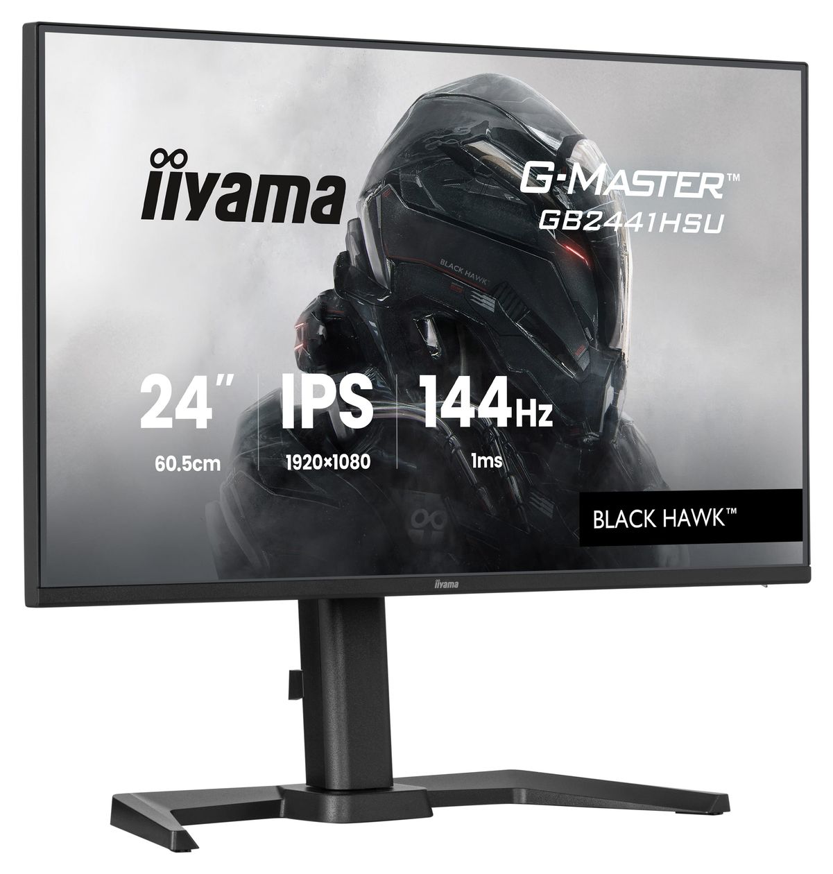 G-Master GB2441HSU-B1 Full HD Monitor 60,5 cm (23.8 Zoll) 16:9 350 cd/m²  (Schwarz) 