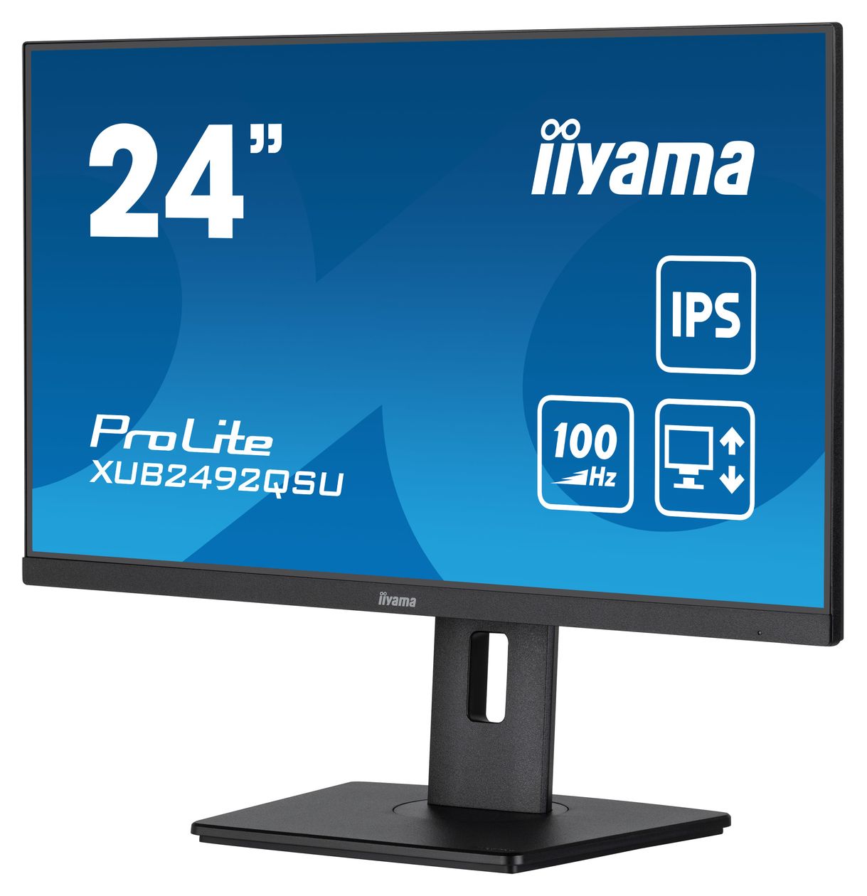 ProLite XUB2492QSU-B1 Quad HD Monitor 60,5 cm (23.8 Zoll) 16:9 1 ms 350 cd/m²  (Schwarz) 