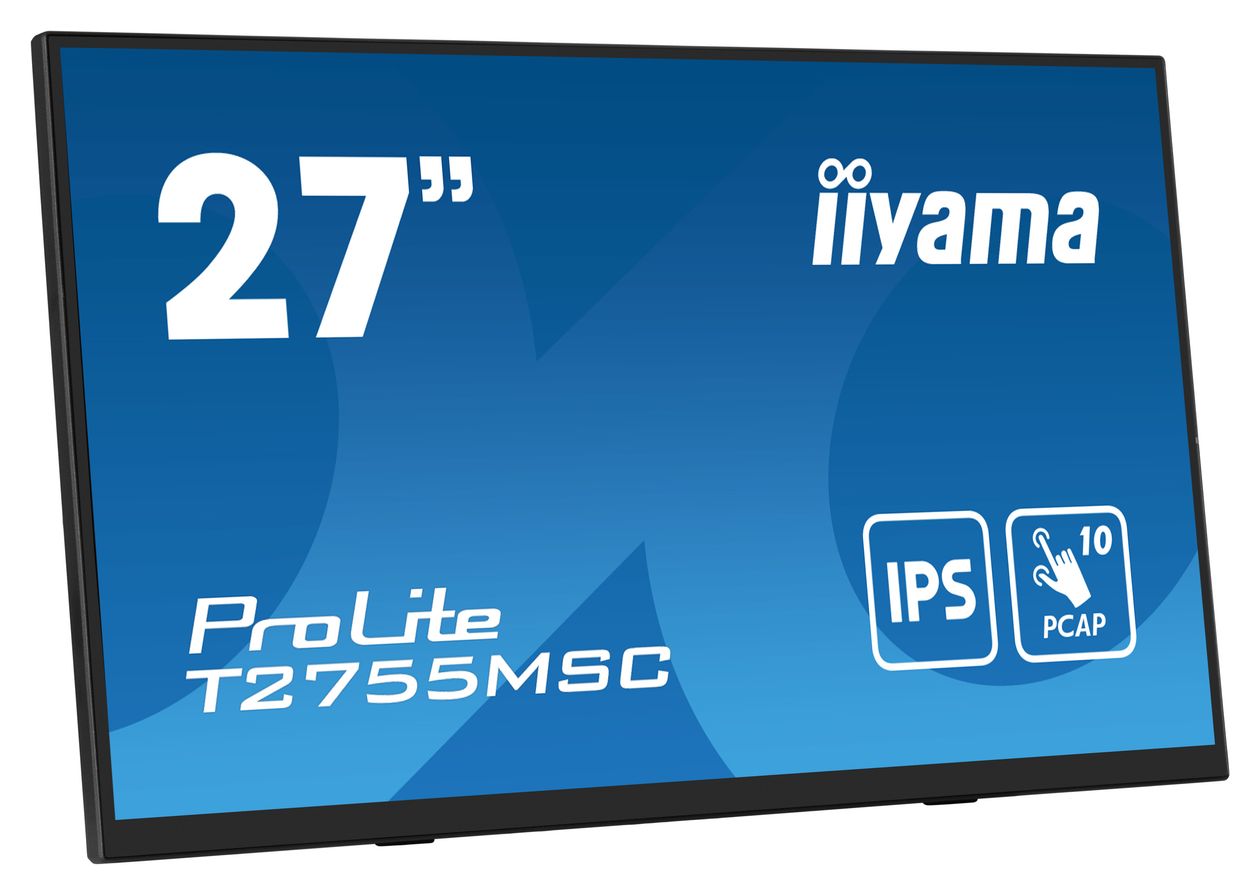 ProLite T2755MSC-B1 Touch Full HD Monitor 68,6 cm (27 Zoll) 16:9 5 ms 400 cd/m²  (Schwarz) 