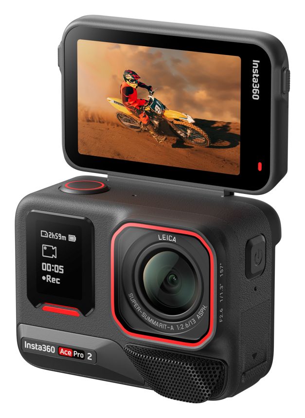 Ace Pro 2 Dual Battery Bundle 8192 x 6144 Pixel Aktion Kamera 157° 50 MP  (Schwarz) 