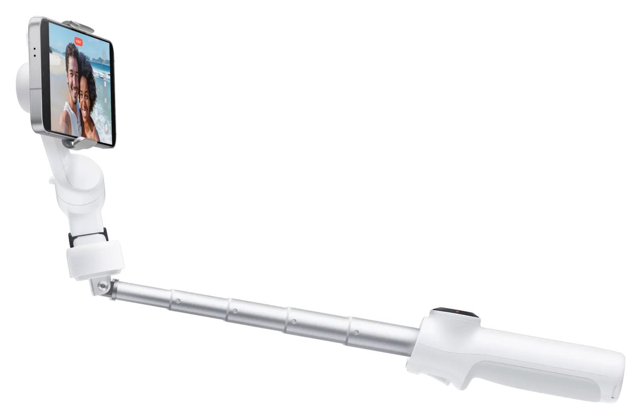 Flow 2 Standard Bundle Stativ Gimbal für Smartphone faltbar Bluetooth  (Weiß) 