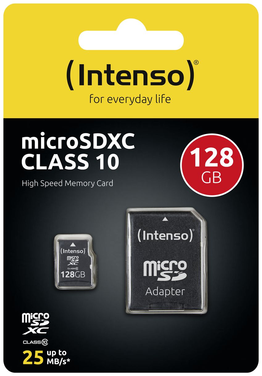 3413491 MicroSDXC Speicherkarte 128 GB Klasse 10 